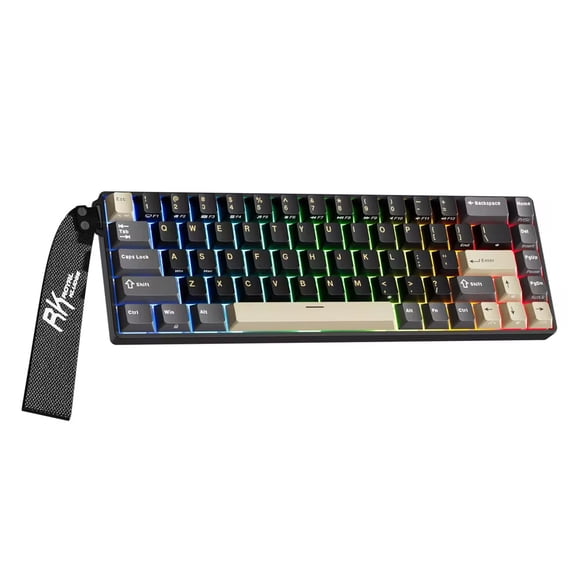 Teclado Royal Kludge RK R68 HE Phantom Mint Switch (Inglés)