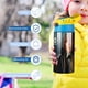 thumbnail image 5 of Fargo Botella de Agua con Tapa Pop Top de Un Toque, Acero Inoxidable, a Prueba de Fugas, para Deportes, Botella Infantil azul 12 oz, 5 of 6