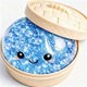 thumbnail image 1 of Juguete squishy XWB de baozi tipo dumpling, azul, para aliviar el estrés, 1 of 8
