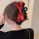 thumbnail image 1 of Elegant Black Bow Hair Claw Clip - Non-Slip Strong Hold for Thick Hair Accessories, 1 of 4