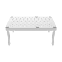 Ou - Organizador De Estante Rectangular Level Blanco