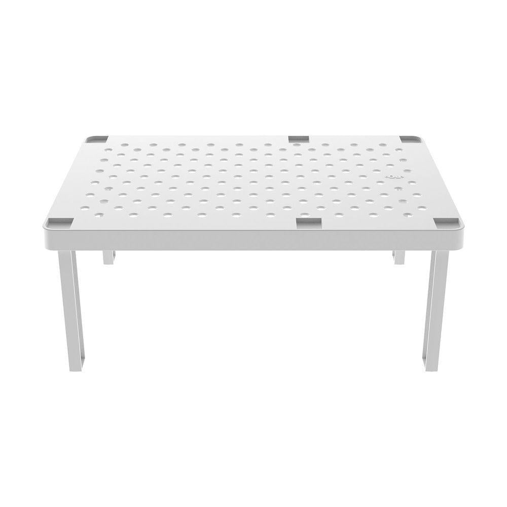 Ou - Organizador De Estante Rectangular Level Blanco
