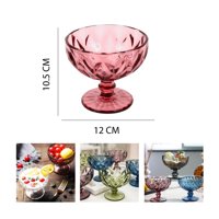 Xianzhu - Set 6 Copas Para Postre Rosa - 400Ml