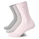 thumbnail image 1 of Calcetines redondos Calvin Klein para mujer, mezcla de algodón suave, paquete de 3, 1 of 6