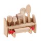 thumbnail image 3 of 7 Uds. De Utensilios De Cocina De Madera En Miniatura Para Casa De Mu?ecas 1:12 Con Accesorios De Kit De Soporte, 3 of 5