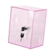 thumbnail image 3 of Caja De Ahorro De Dinero Acrílica Con Cierre, Tarro De Ahorro Transparente Para Dormitorio De Niños Y Adolescentes, Color Rosa, 3 of 5