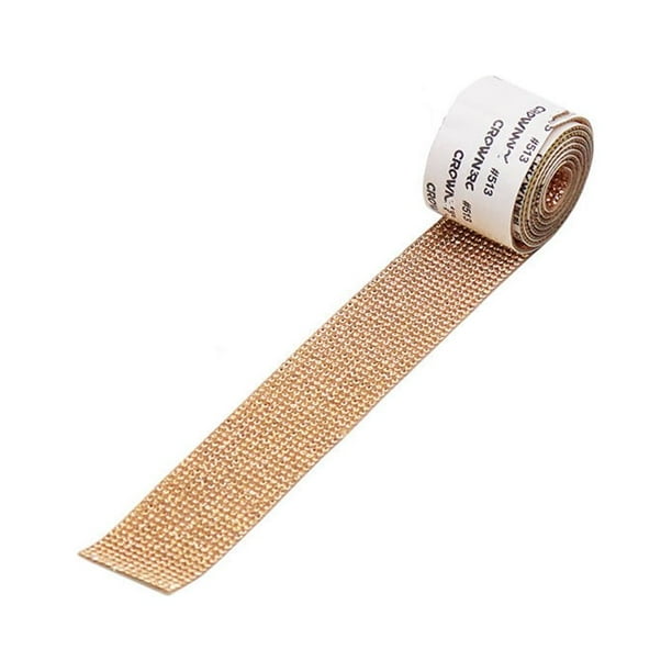 1yard/roll Sparkling Rhinestone Ribbon for DIY Crafts and Phone Decoration - Self-Adhesive and Easy to Apply