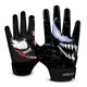 thumbnail image 2 of Guantes de receptor de fútbol americano APSICLO Adulto Talla Pequeña, agarre de silicona, negro, 2 of 7