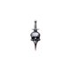 thumbnail image 1 of Broche De Calavera Decoración De Ropa Joyería De Aleación Delicada única Adolescente Hombres Mujeres Estilo B, 1 of 3