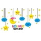 thumbnail image 1 of Sticker 3D diseño Nubes y Estrellas, 1 of 4