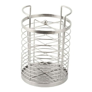 Genérico - Soporte De Utensilios De Cocina De Acero Inoxidable Para Palillos De Encimera De Plata Argent