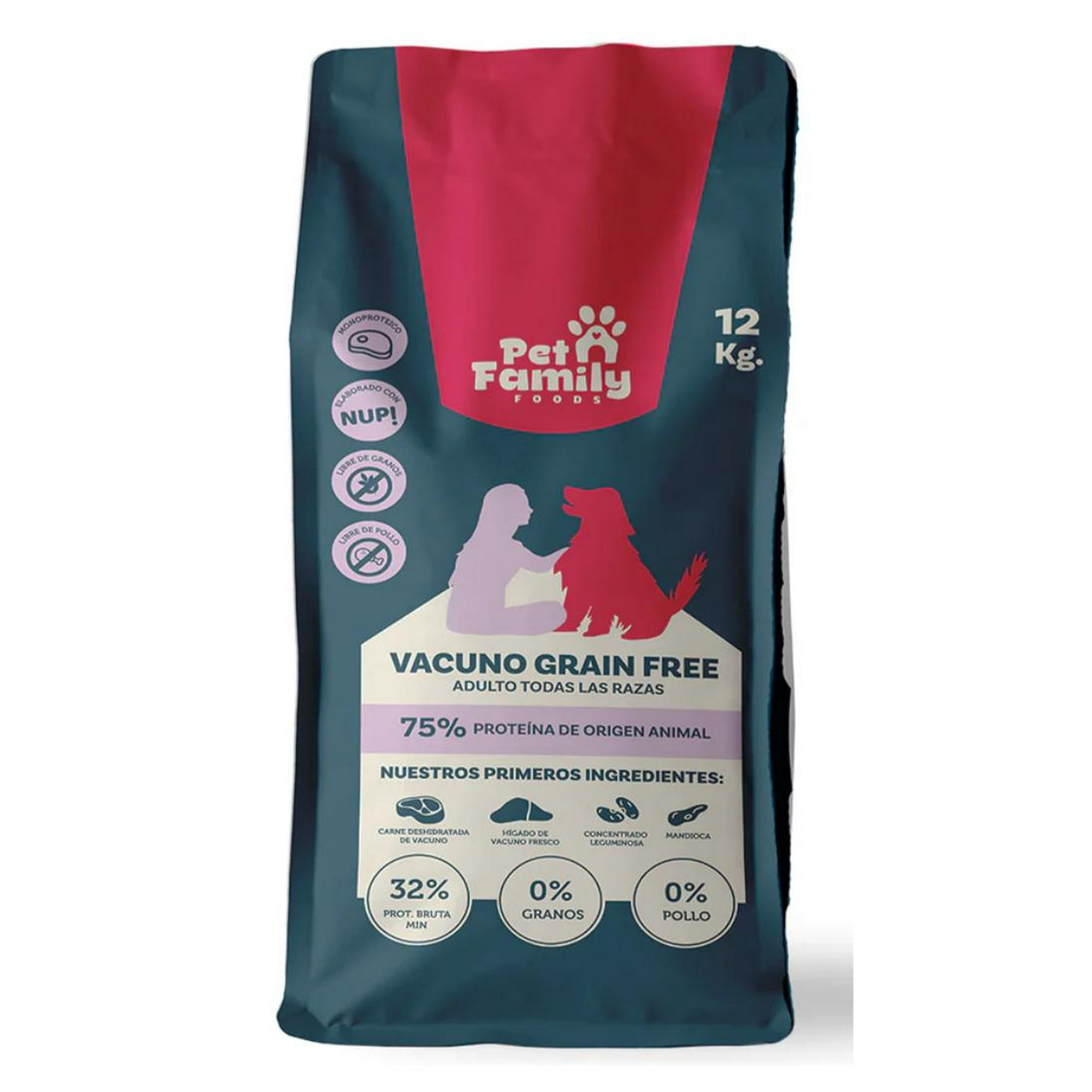 PetFamily Foods Grain Free Vacuno 12 kg