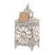 thumbnail image 4 of Farol con forma de vela StealStreet Crown Jewels, 13,5 cm, tono plateado, 4 of 5