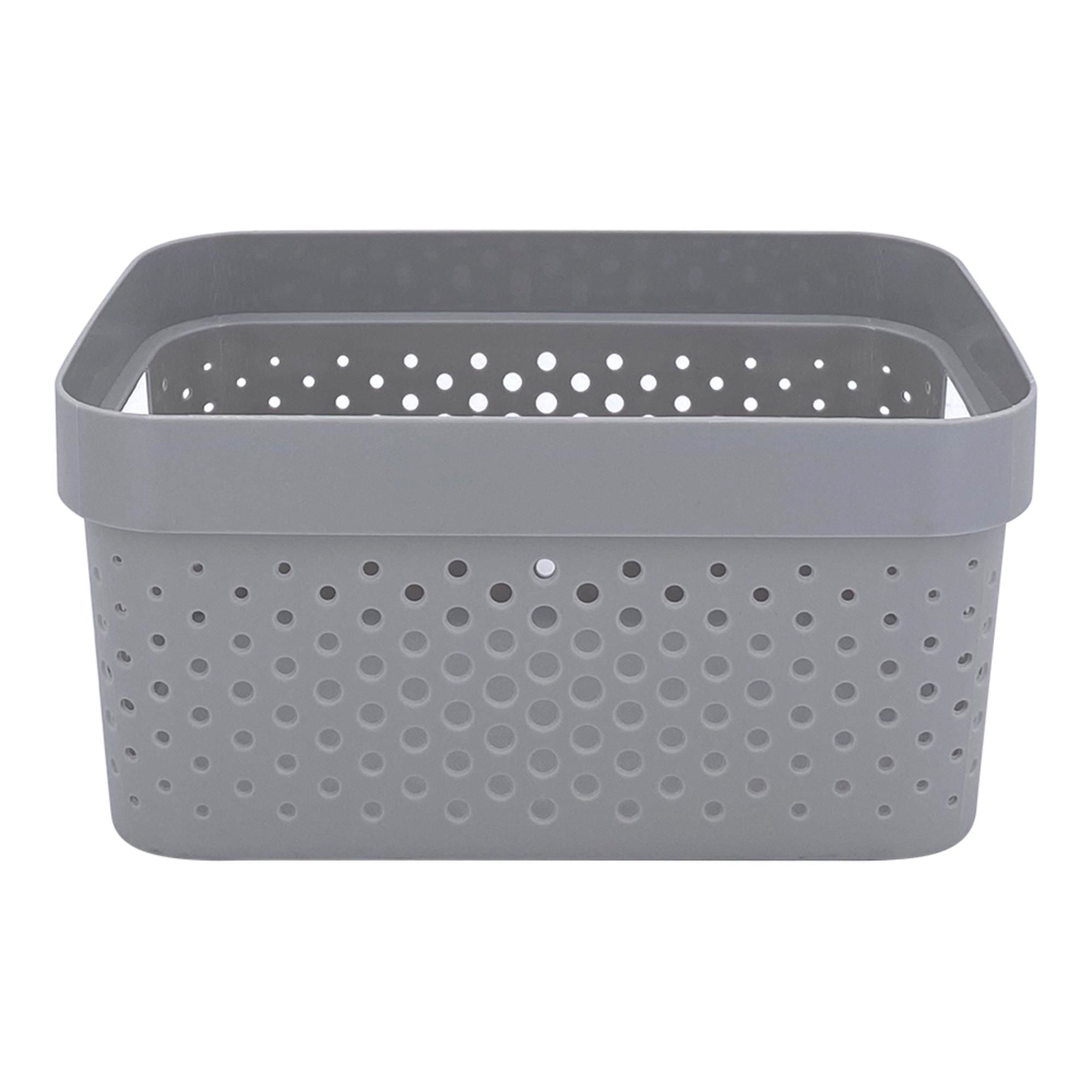 Cesta Almacenamiento 4.5l Mx04742bl Pp Gris Haus