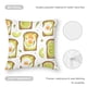 thumbnail image 5 of Pan Tostado Fundas de almohada de terciopelo con tema, regalos de funda de almohada, decoración para el hogar, cojín de lanzar, regalo de cumpleaños para fans y parejas.56*56cm., 5 of 6