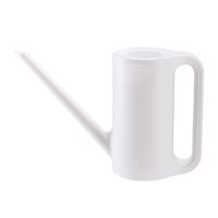 Ioensy - Regadera Plantas De Interior Caño Largo Maceta De Jardinería Para Plantas Al Aire Libre Flor Blanca