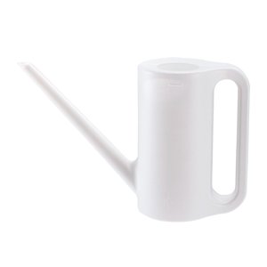 Ioensy - Regadera Plantas De Interior Caño Largo Maceta De Jardinería Para Plantas Al Aire Libre Flor Blanca