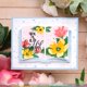 thumbnail image 2 of Plantilla Floral Open Book de Waffle Flower 13.3 x 16.5 cm, set de 2, 2 of 6