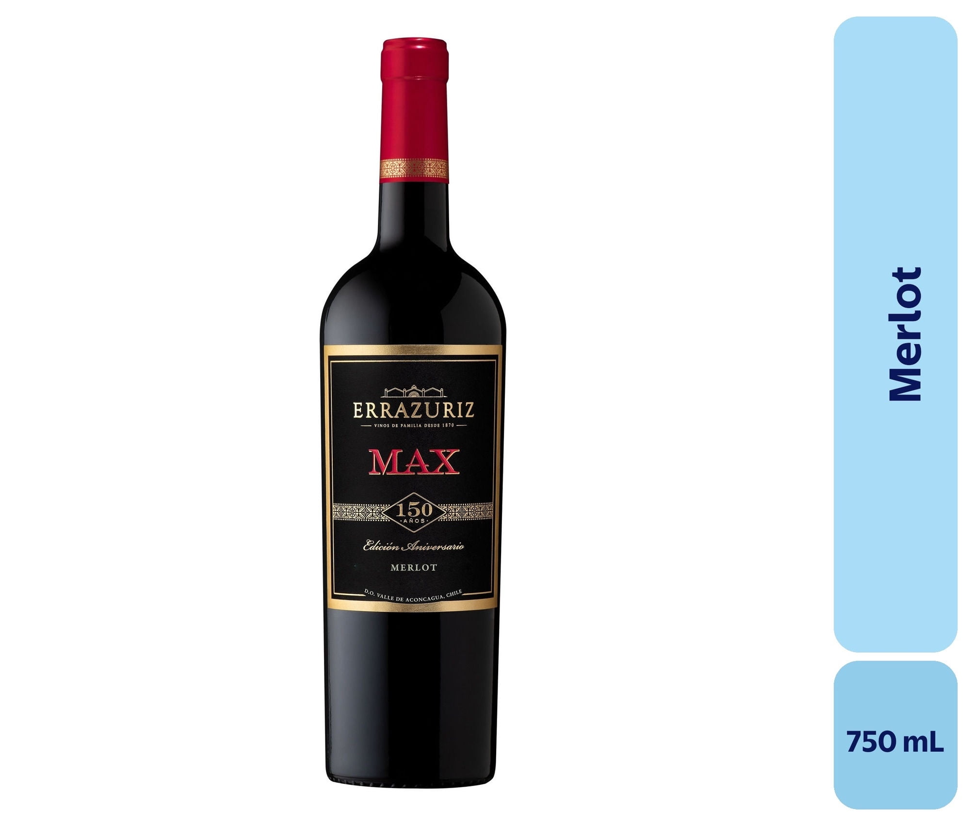 Errazuriz - Vino Merlot Botella