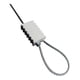 thumbnail image 5 of Brida Sello De Seguridad Cable Acerado Con Bloqueo Engranaje - Amarillo, 5 of 8