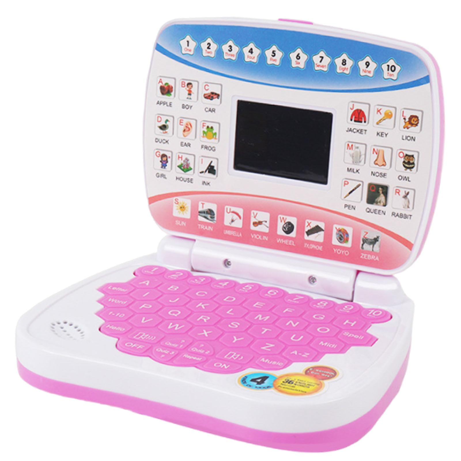 Bothyi - Tableta De Aprendizaje Infantil Con Pantalla Led Creativa, Ideal Como Regalo De Cumpleaños Para Niños (rosa).