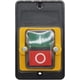 thumbnail image 2 of Interruptor pulsador impermeable de encendido/apagado, arranque y parada, bloqueo automático, estación de control de equipos mecánicos, 10 A CA 220 V/380 V KAO-10KH, 2 of 7
