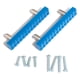thumbnail image 1 of Tiradores Para Cajón De Plástico Abs Azul De 12 Cm, 1 of 2
