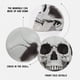 thumbnail image 2 of Calavera MOKRY PARTY 20 × 15 × 20 cm Blanca para Decoración de Halloween, 2 of 7