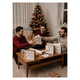 thumbnail image 3 of Pack 12 Bolsas De Regalo 18 cm x 23 cm Blancas Con Dorado Navidad 2025, 3 of 3