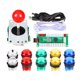 thumbnail image 1 of Joystick Arcade Fosiya con Codificador USB y 10 Botones LED, 1 of 7