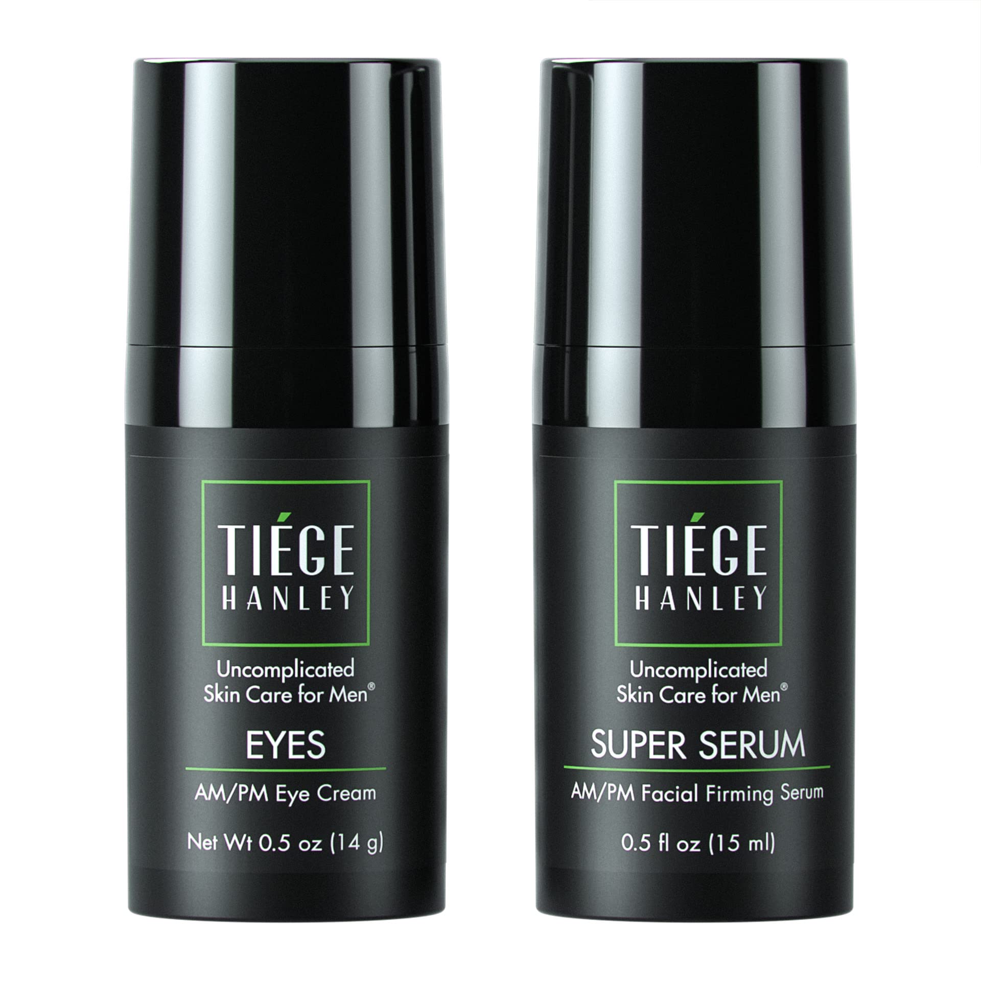 Sérum Reafirmante Facial Y Crema Para Ojos Tiege Hanley Para Hombre