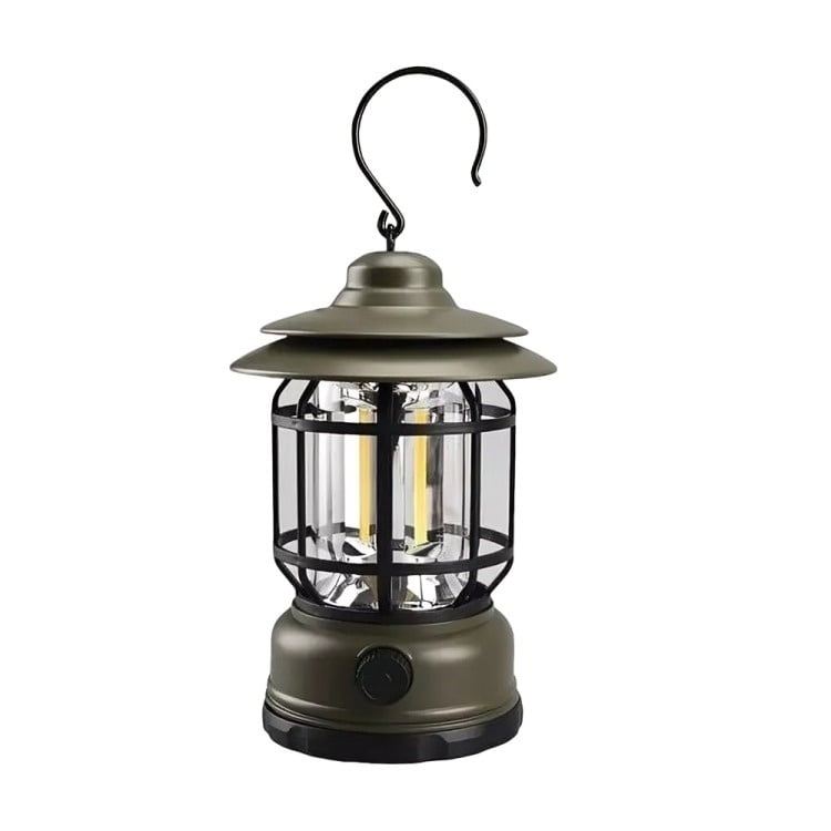 Genérico - Lampara Camping Retro Impermeable Outdoor Baterias