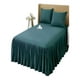 thumbnail image 1 of Faldon De Cama Sin Funda King Verde, 1 of 3