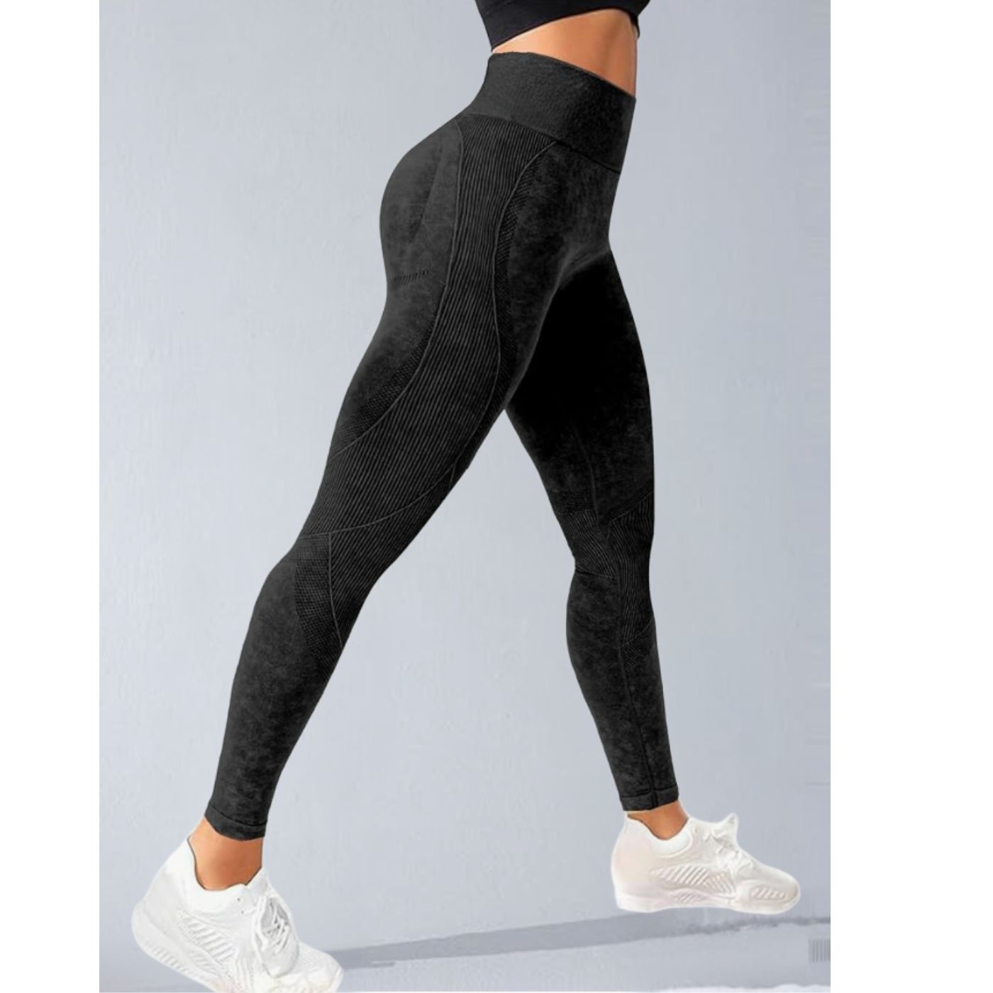 Likeshop - Calza Mujer Gym Fitness Deportiva Tiro Alto Levanta Cola 9001