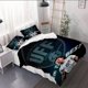 thumbnail image 1 of Three-Piece Set Abbos Fayzullayev Uzbekistan Football Printed Duvet Cover Set Soft And Breathable for Bedroom Decoration, 1 of 1