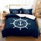 thumbnail image 1 of Marine Anchor Bedding Set Ocean Sea 3d Duvet Cover Sets Comforter Bed Linen Twin Queen King Single Size Blue Ship Vessel Kids, 1 of 5