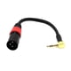 thumbnail image 1 of 3 PIN XLR Macho A ángulo Recto 3.5mm Cable De Cable De Audio De Micrófono De Conexión MIC, 1 of 2