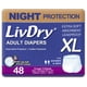 thumbnail image 1 of Ropa interior de protección nocturna LivDry XL Talla 48 unidades, 1 of 8
