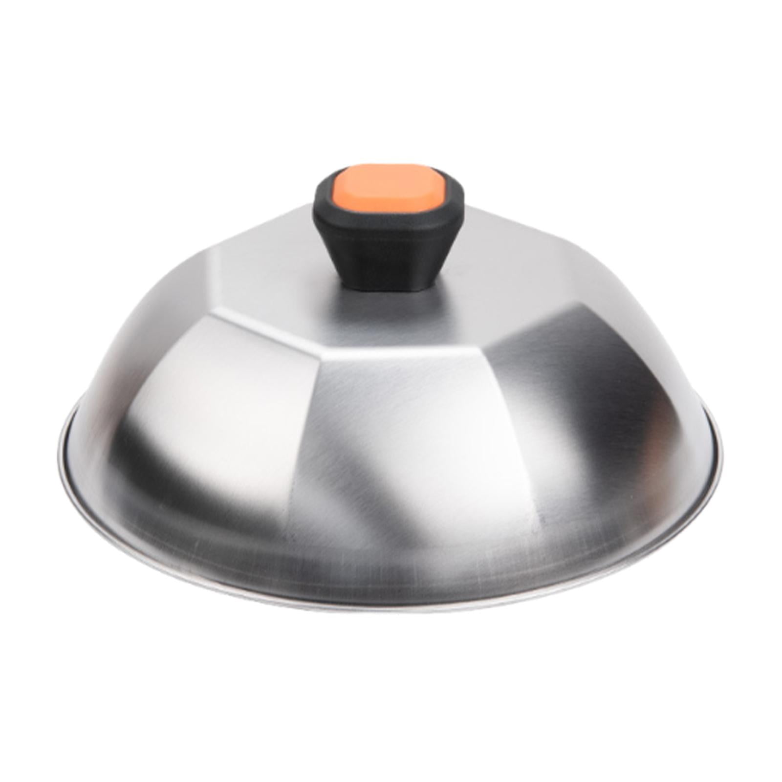 Magideal - Cubierta Para Parrilla, Cúpula, Cubierta Para Alimentos, Metal, Cúpula Para Derretir Queso, Tapa Para Derretir Hamburguesas A La Parrilla, Filetes Al