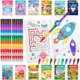 thumbnail image 1 of Libros para colorear Ben Louis para niños con 24 crayones apilables, 1 of 7