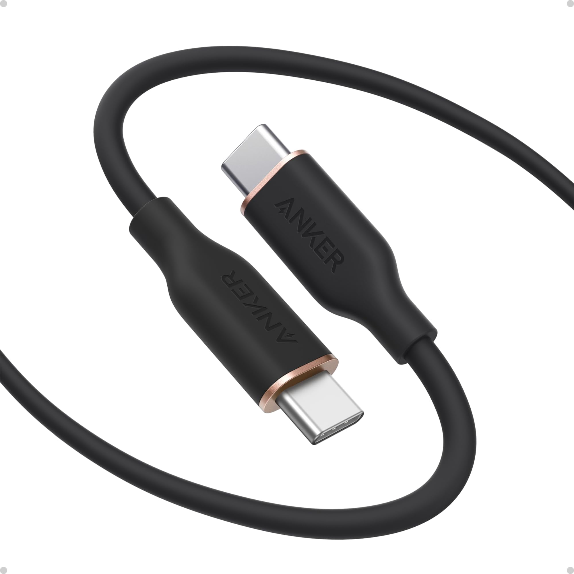Cable Usb C Anker, 240 W, Tipo C, Cable De Flujo De Carga Rápida De 6 Pies