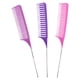 thumbnail image 3 of Peine Para Resaltar El Cabello De 3 Piezas Separación Multifunción Para Peluqueros Mujeres Hombres Púrpura Rosa, 3 of 5