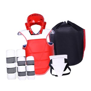Ioensy - Conjunto De Equipo De Protección De Taekwondo Conjunto De Uniforme De Taekwondo Para El Hogar, Gimnasios Versátil M