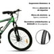 thumbnail image 5 of Bicicleta Mountain Bike Kali 26 Verde, 5 of 7