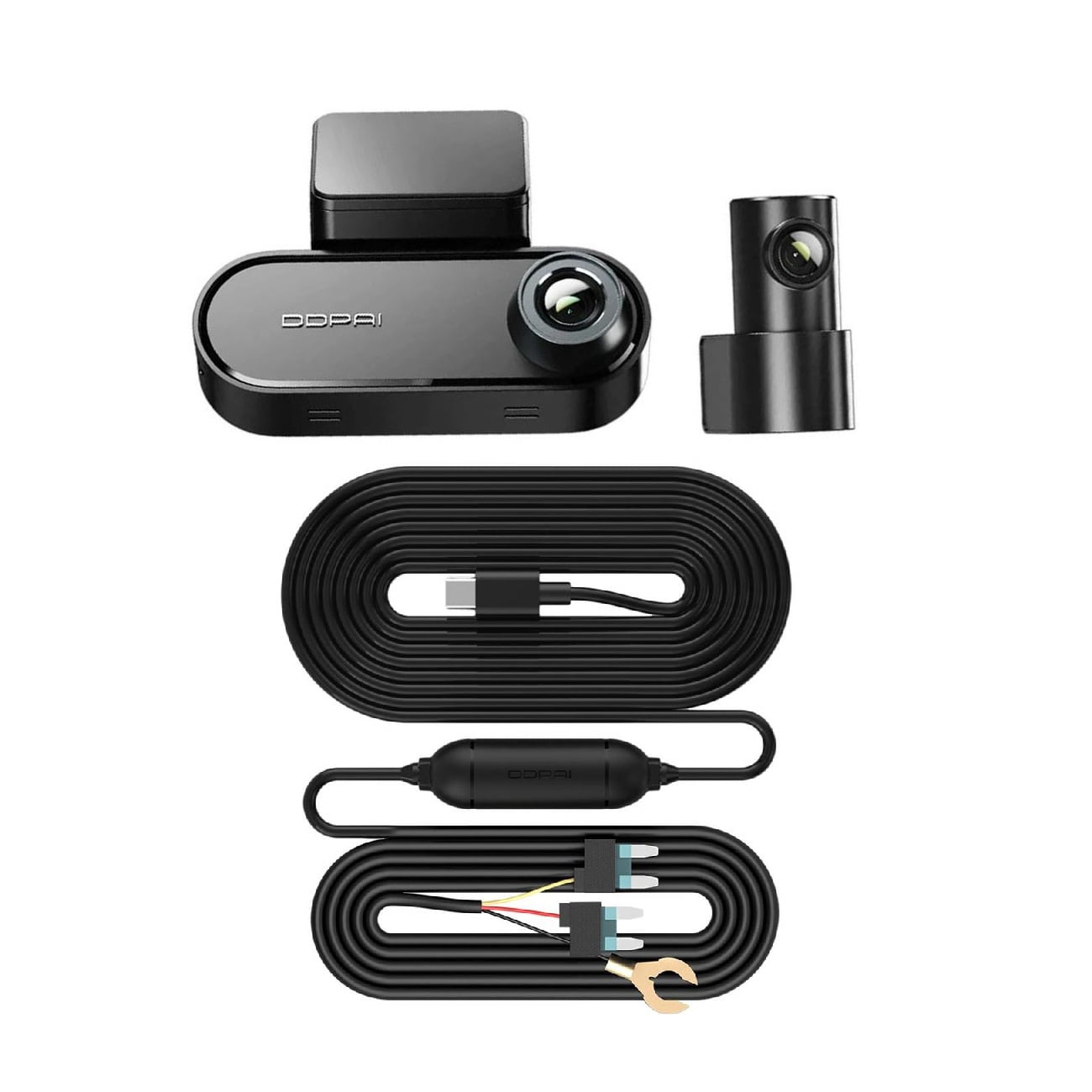 Pack Ddpai N5 Cámara De Vehículo Dual 4k Frontal 1080p Trasera Gps Y Adas Kit De Cableado A_hc12