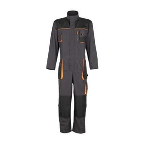 T-World - Overol Actium Canvas Hombre Gris