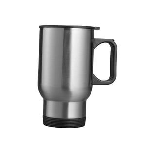 Bothyi - Vaso De Acero Inoxidable De Doble Pared Para Portavasos De Coche, Taza De Café, Taza De Vacío, Plateado