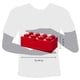 thumbnail image 3 of Storage Brick con 8 cajones de escritorio Lego Room Copenhagen, rojo brillante, 3 of 6
