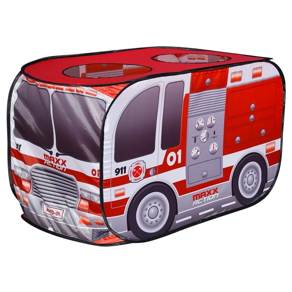 Camión de bomberos desplegable Sunny Days para niños Indoor Playhouse