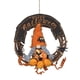 thumbnail image 1 of Corona De Halloween Para Puerta De Entrada, Decoración Divertida De Porche De Halloween Para Pared, Estilo De Fiesta B, 1 of 3